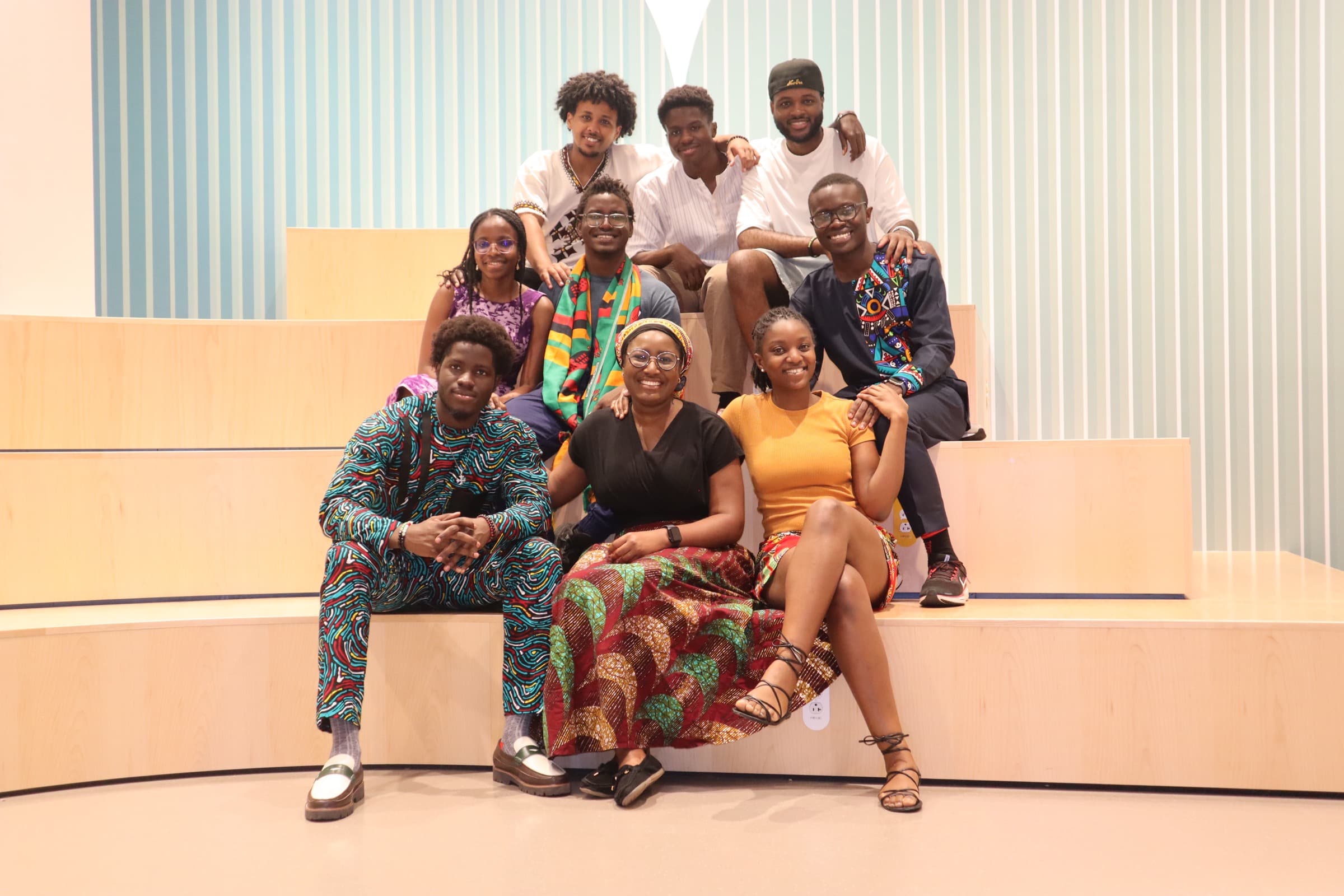 The MIT African Students Association executive board